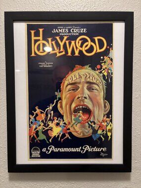 Hollywood (1923) Framed 8.5x11 Inch Art Print